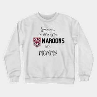 Queensland Maroons NRL Kids funny Crewneck Sweatshirt